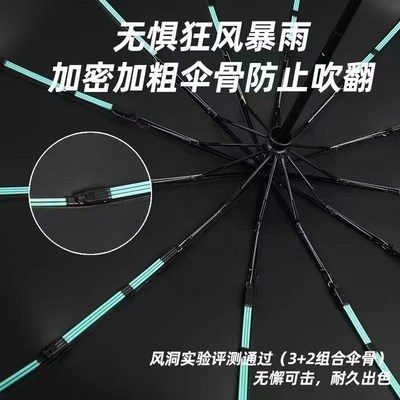 60骨自动雨伞男暴雨专用抗风结实超大号折叠双人伞女晴雨两用防晒