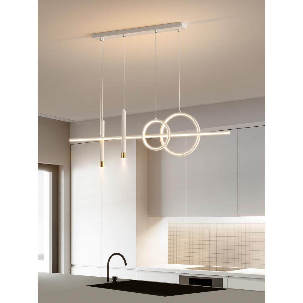 餐厅灯吊灯轻奢灯具现代简约饭厅餐桌吧台北欧极简长条创意设计感,纺织面料/辅料/配套,纺织机械配件,淘宝优惠券,粉丝福利购,淘宝优惠卷