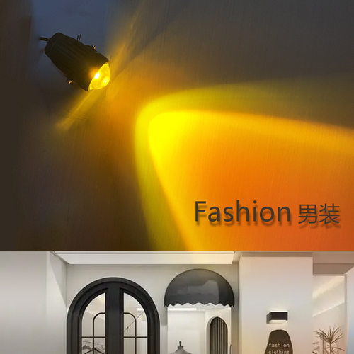 室外门头防水logo灯招牌灯 氛围壁灯 摆摊夜市灯 夕阳防水壁灯
