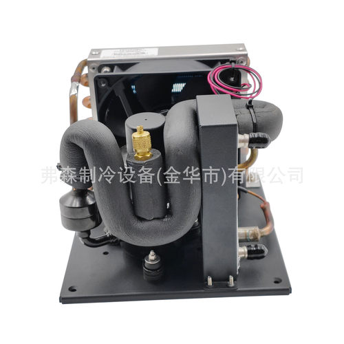 高品质微型液体冷却系统r134a dc 48v 400w水循环冷却机组