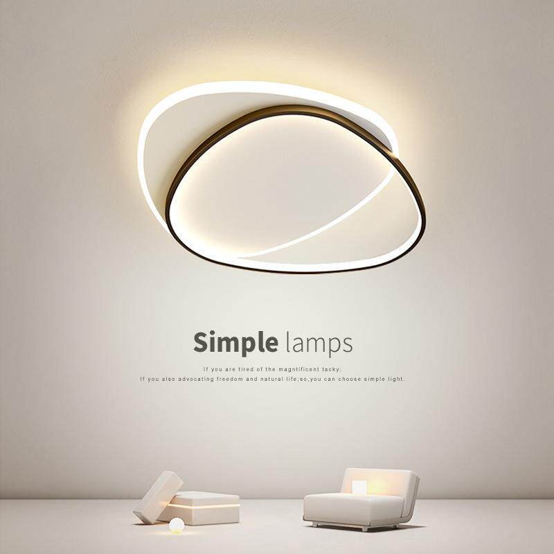 超薄简约卧室灯北欧网红亚克力书房灯护眼led吸顶灯中山灯具大全