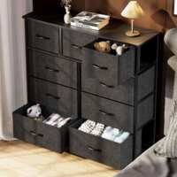 Large-capacity fabric drawer cabinet, simple and modern storage cabinet, multi-functional and easy home living room, bedroom and TV cabinet thumbnail 5