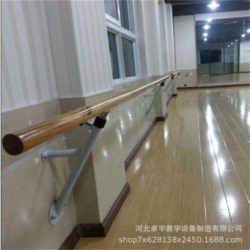 舞蹈房壁挂式舞蹈杆 家用儿童移动式压腿ABS加重底座 厂家供应