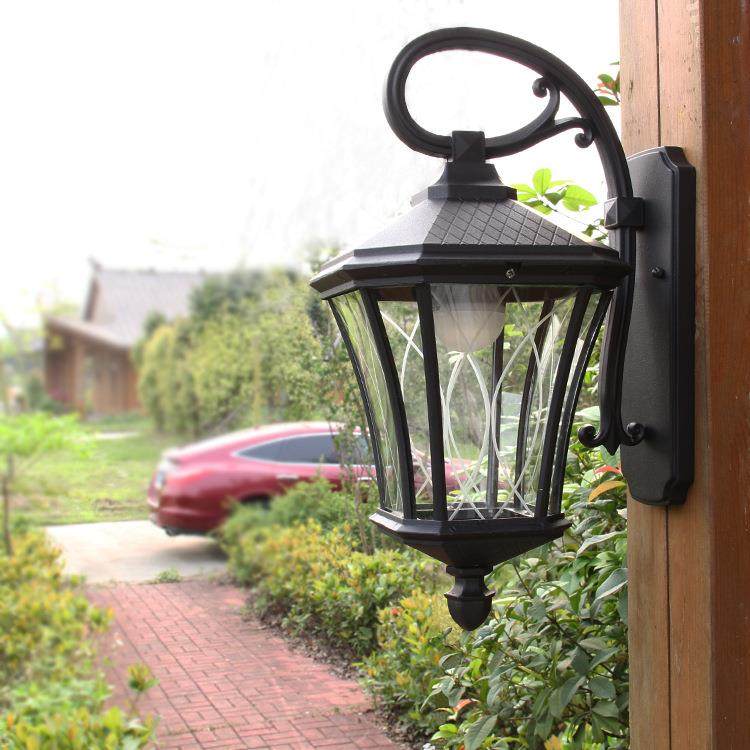 北欧户外壁灯室外防水壁灯门口灯走廊铝材过道复古庭院灯