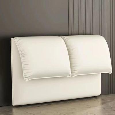 床头软包科技布全实木2024新款大象耳朵现代落地靠背板床头单独买