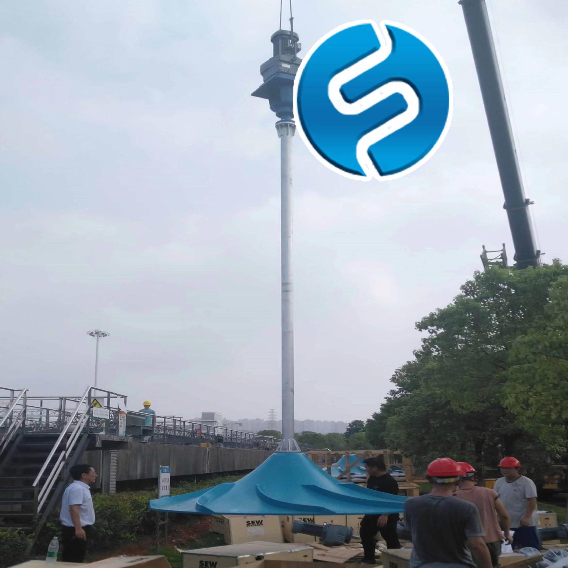 生产立式双曲面搅拌机/多曲面搅拌机/生化池双曲面搅拌器