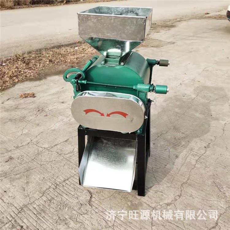 五谷杂粮挤扁机多功能粮食破碎机大米麦扁豆类挤扁机