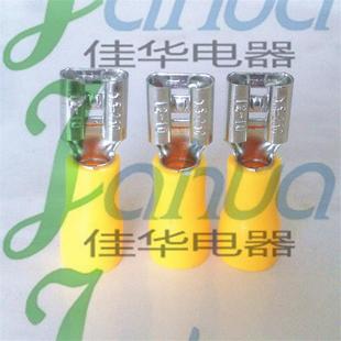 FDD5.5 250母预绝缘端头6.3插簧端子