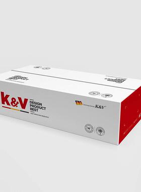 K&V45宽黑色三节侧装导轨直销全拉伸滚珠静音抽屉家具滑轨