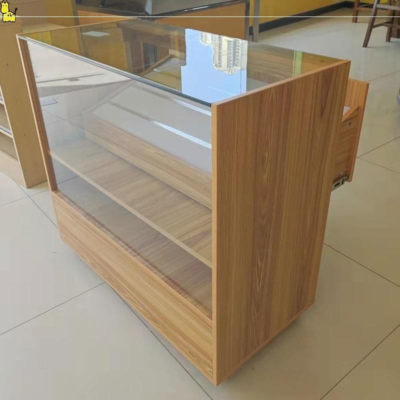 一体展示超市烟收银烟柜柜台小卖部柜子便利店烟架钢化玻璃