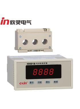 欣灵HHD1B-AF、BF、CF、DF、EF、FF数显电动机保护器分体式