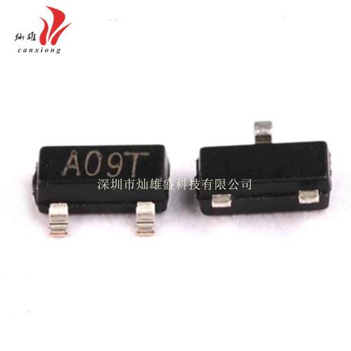 贴片MOS场效应管AO3400SOT-23-3丝印A09T/小电流3A元件BOM配套