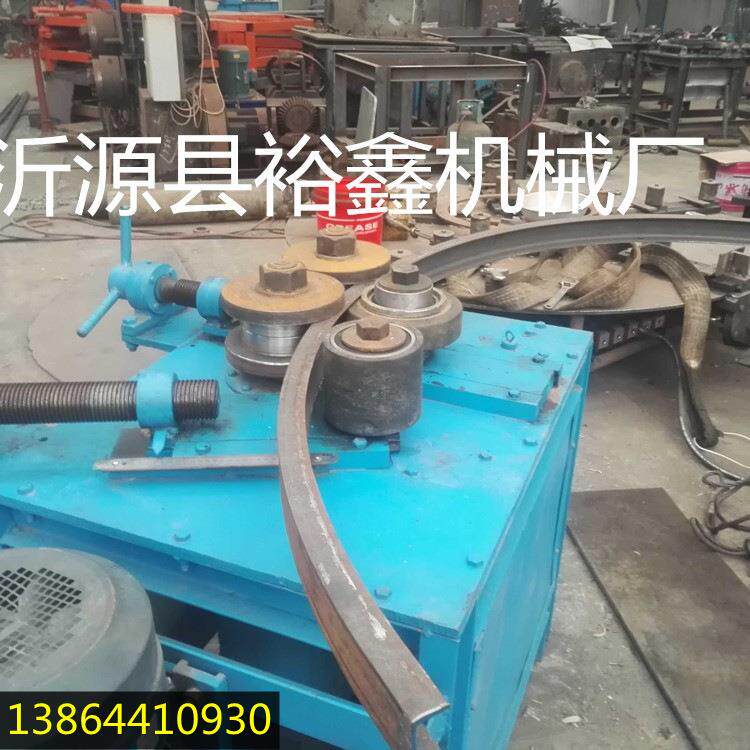 法兰成型机角钢扁钢冷弯卷圆机扁钢角钢法兰卷圆机一次成型