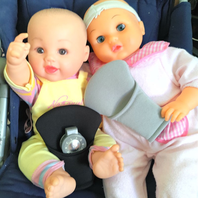 MACLAREN通用型配件婴儿推车五点式安全带裆部护垫保护裆腹部