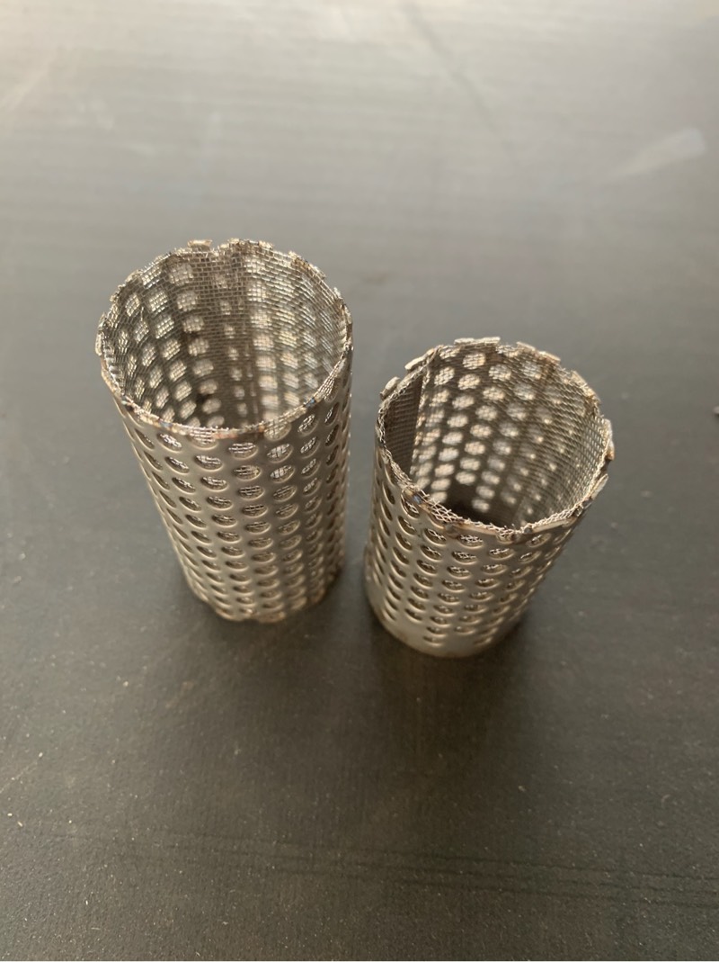 定做Y型过滤器过滤网304不锈钢冲孔板滤芯管道工业过滤器滤网滤桶