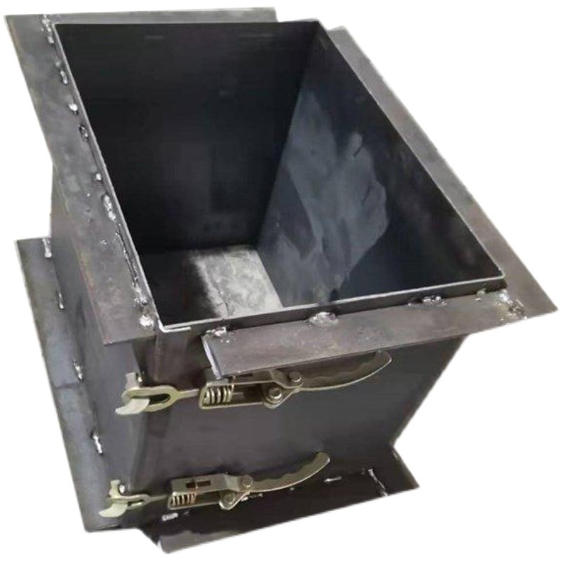 水泥混凝土光伏墩钢模具 光电工程用 卡扣式易拆模 35*35*40cm