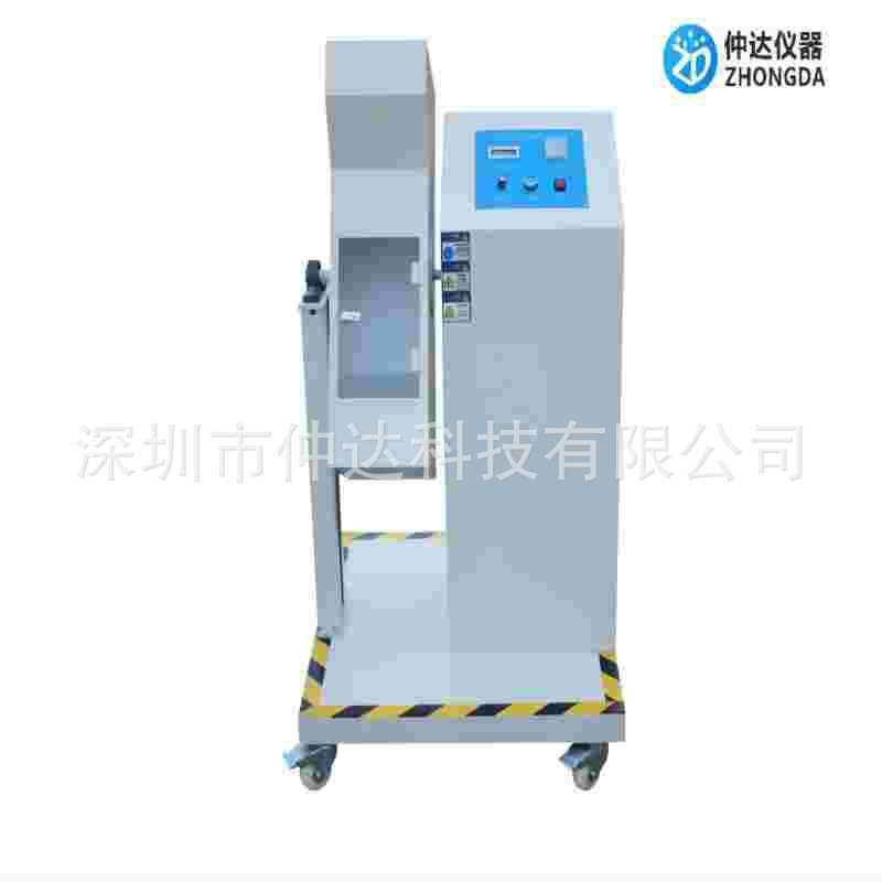 仲达单双滚筒跌落试验机小型电子产品连续回转反复翻滚跌落测试仪