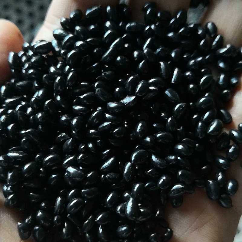 黑色TPU再生料 高光泽 耐磨 注塑级TPU黑色80A 85A 90A 95A颗粒