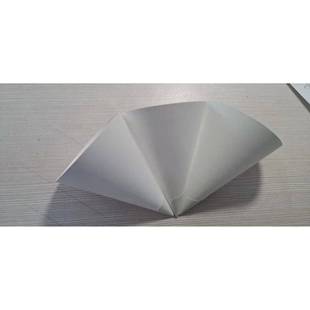 锥形纸杯3.7oz一次性机场尖底三角形圆锥形纸杯5000只不卷边