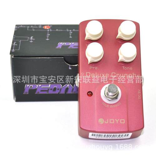 卓乐JOYOJF-39DeluxeCrunch豪华失真效果电吉他单块效果器