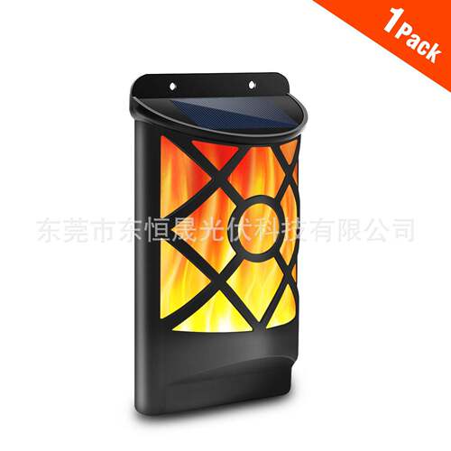 太阳能壁灯户外火焰壁灯庭院灯草坪灯地插灯装饰灯景观灯火炬灯