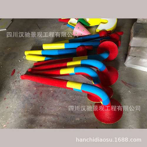 四川乐山汉驰泡沫生产雕塑工厂