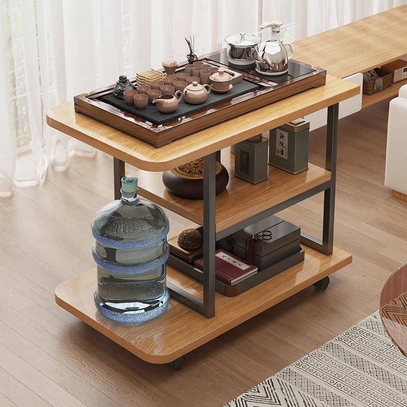 客厅茶水柜茶桌边柜沙发边柜侧边柜简约现代边桌边几小桌子置物架