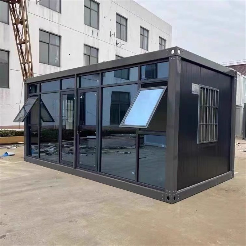 集装箱移动房办公室彩钢出口定制户外房子住人简易房组装活动板房