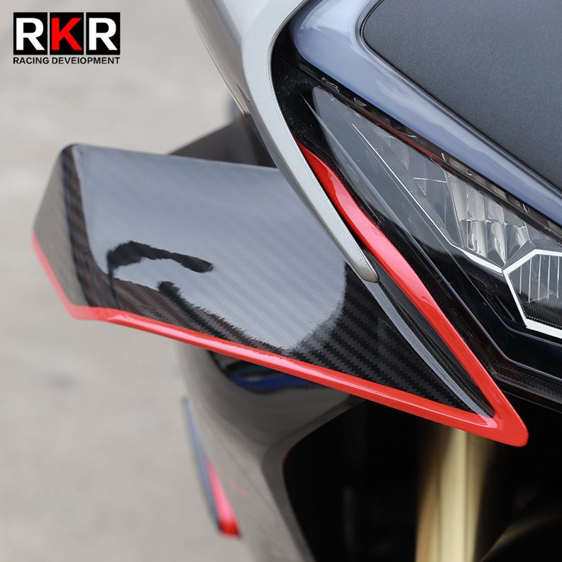 风R流定适用翼风春风侧碳纤维翼 导S板罩450翅膀流 配件外壳S改装