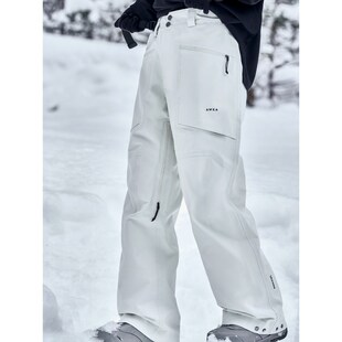 awka滑雪裤女款男滑雪服裤子防水防风防寒冬季单板2024新款3l