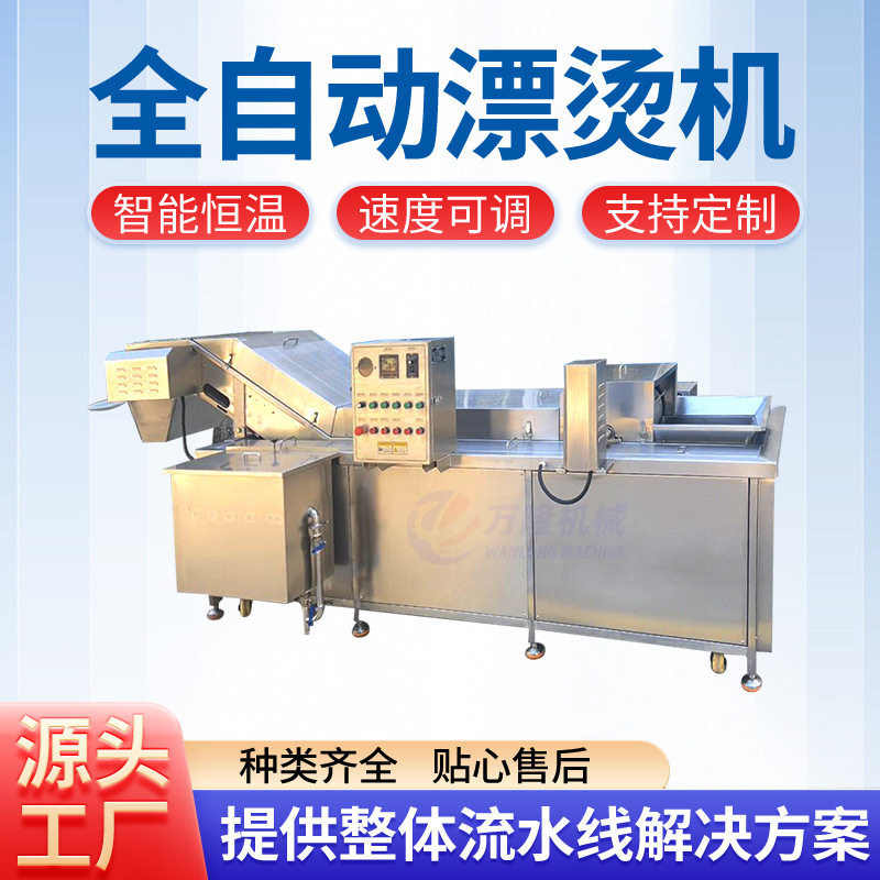 广东菠菜油菜漂烫机不锈钢智能调温自动蔬菜肉类漂烫设备厂家定制,清洗/食品/商业设备,炸炉/油炸机,淘宝优惠券,粉丝福利购,淘宝优惠卷