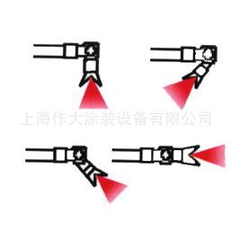 枪头可万向调整角度的长杆空气喷枪自动型