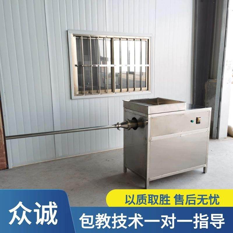 碎皮子加工豆腐卷的机器小型不锈钢素鸡机自动素鸡设备