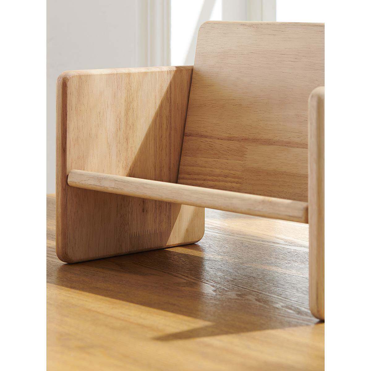 沙发小书架置物架儿童学生简易桌面收纳实木简约木质书靠书新品