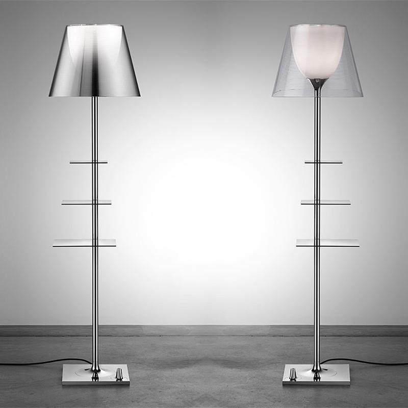 意大利Bibliotheque落地灯设计师款样板房卧室客厅书房置物架地灯