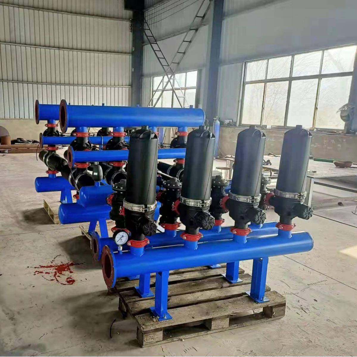 自动反冲洗叠片过滤器果园大田农用水肥一体化灌溉洗叠片过滤器