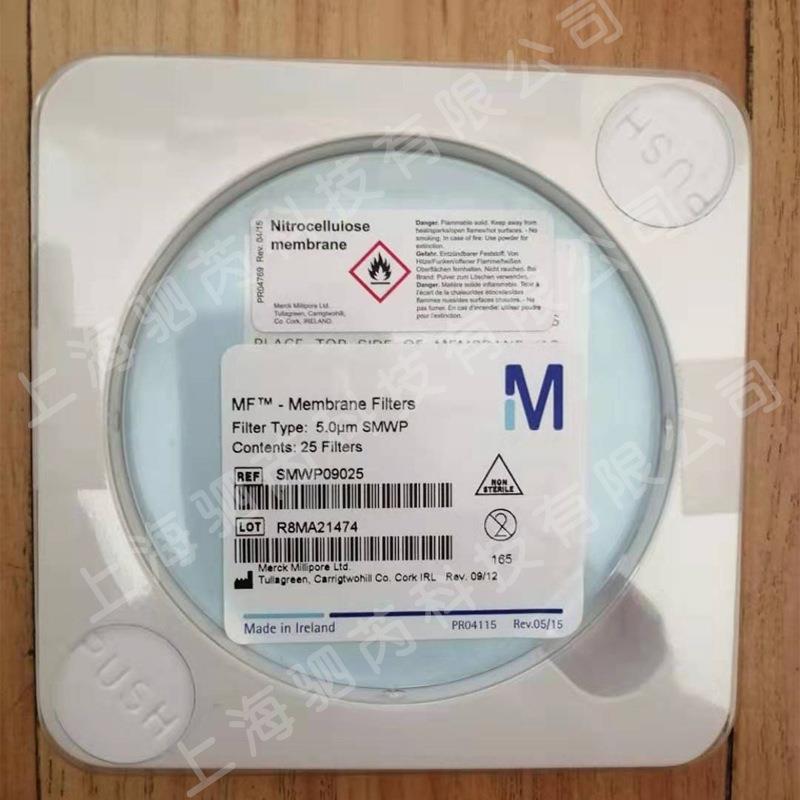 merk密理博孔径5umMF表面滤膜混合纤维膜SMWP09025