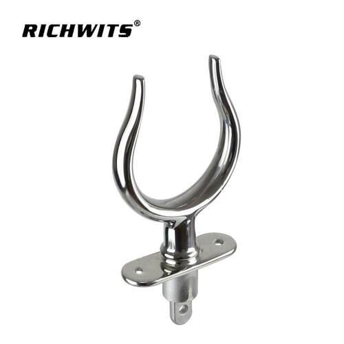 316不锈钢桨叉船桨支架救生艇水上艇筏游艇桨叉划桨座Rowlock