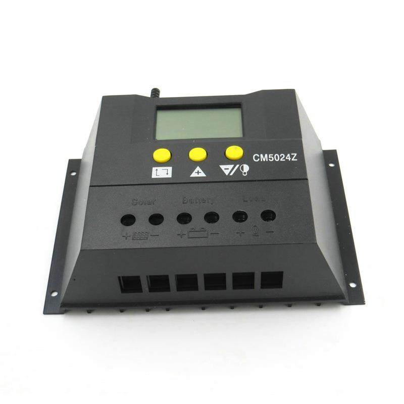 促销CM5024Z12V24V50A太阳能控制器带温度传感太阳能充电控制器