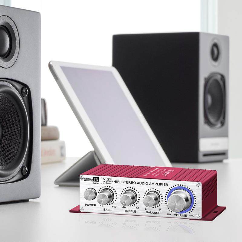 kinter金特MA-180迷你汽车功放dc12v两声道外贸产品