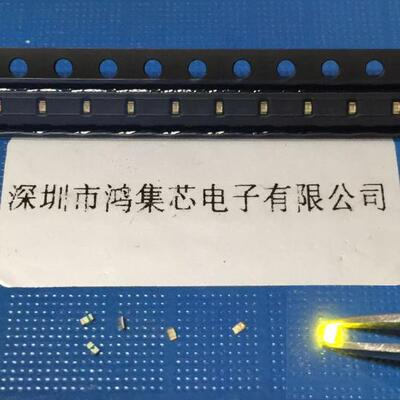 0402普绿色高亮SMD1005微形小方片黄绿贴片指示LED灯珠发光二极管