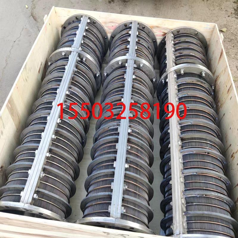 不锈钢固液分离过滤筒工业管道餐厨垃圾过滤网筒螺旋挤压过滤器