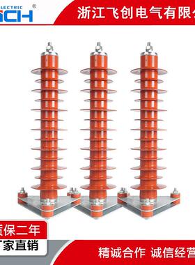 110KV氧化锌避雷器HY5WX-102-266HY10WZ-108/281110瓷瓶避雷器