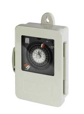 SL330 30A 250VAC黑色导轨式机械定时器开关计时器TB330