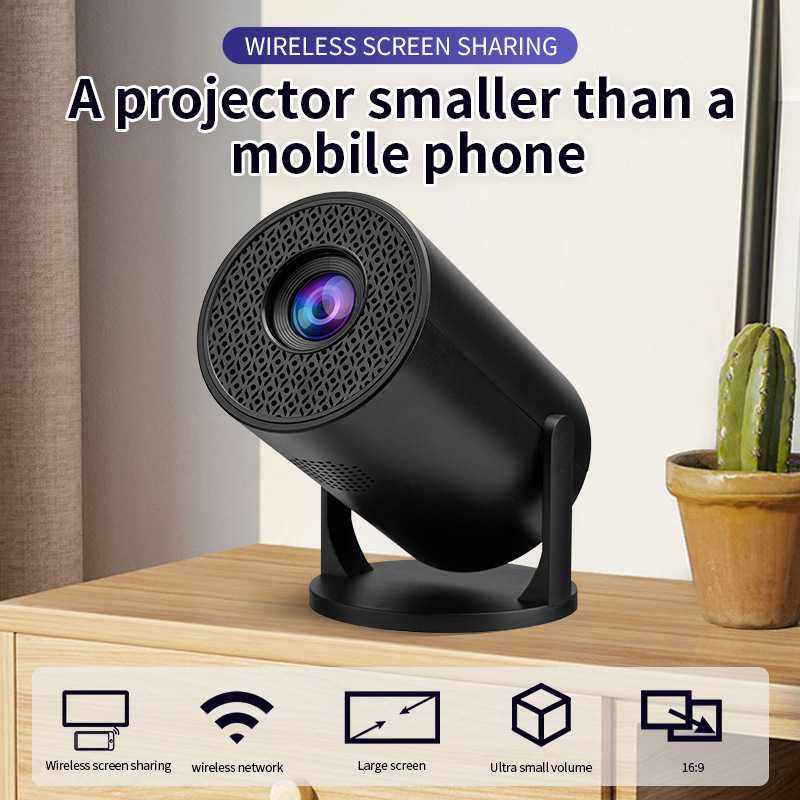 M5pro新品家用微型便携迷你高清家庭无线有线小型手机投影仪