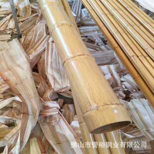 佛山304不锈钢竹节管 加工家具管 园艺景区花园仿竹围栏弯管