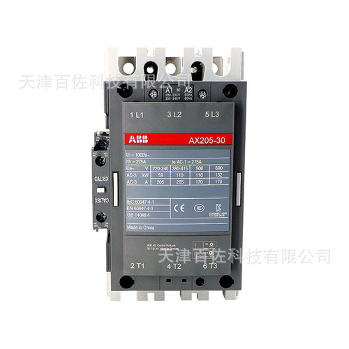 AX系列ABB接触器AX205-30-11-88交流接触器230-240/240