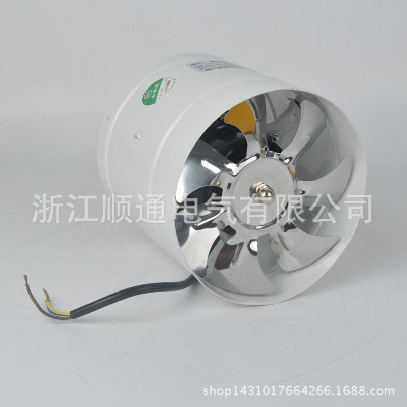 低噪声高速排风机FD-150带防雨百叶6寸小型风扇