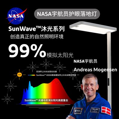 宇极SunWave全光谱落地,国家发明,节律级标准