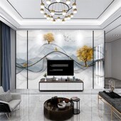 背景画装 饰墙画深圳惠州广州东莞工厂直营